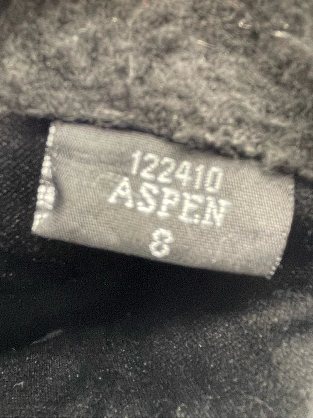 Bjorndal Aspen Black Suede Fleece-Lined Short Winter Boots